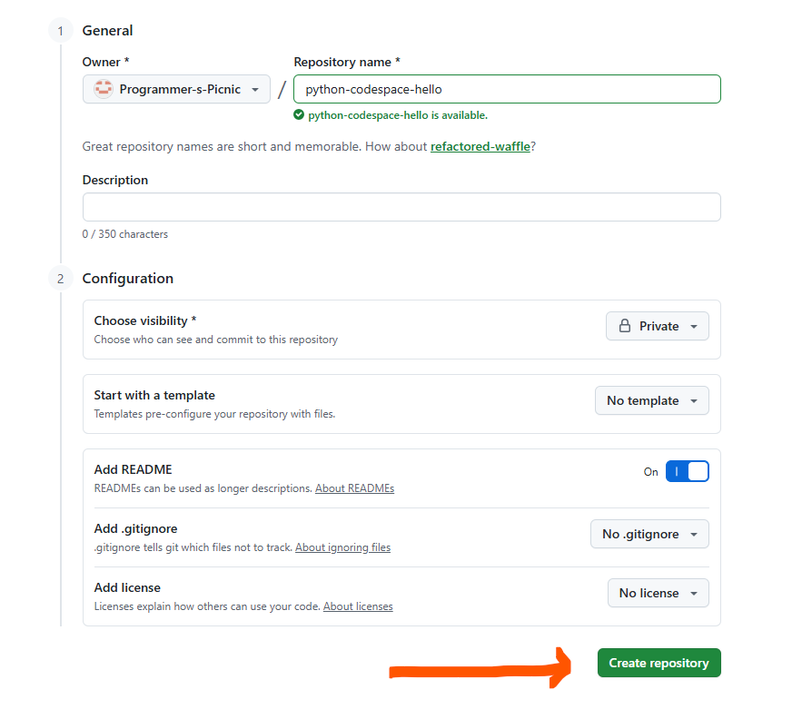 Create repo placeholder